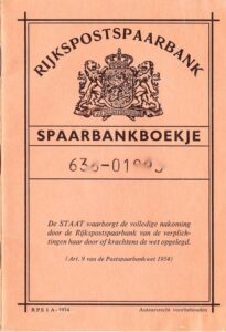 Spaarbankboekje