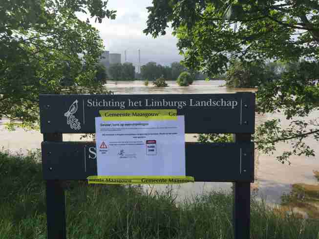 Waarschuwing overstromingsgevaar